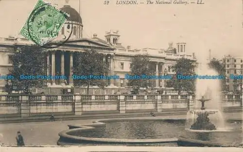 R048741 London. Die Nationalgalerie. LL. Nr. 52