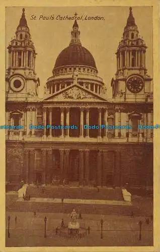 R048200 St. Pauls Kathedrale. London. 1946