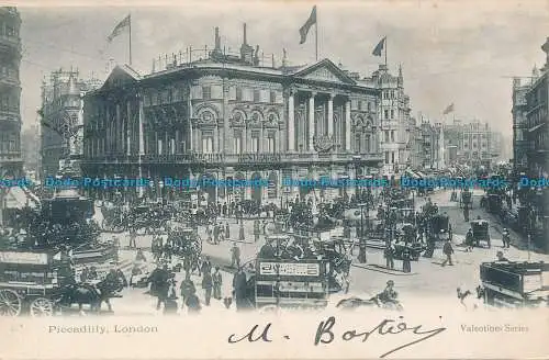 R048242 Piccadilly Circus. London. Valentinstag. 1903