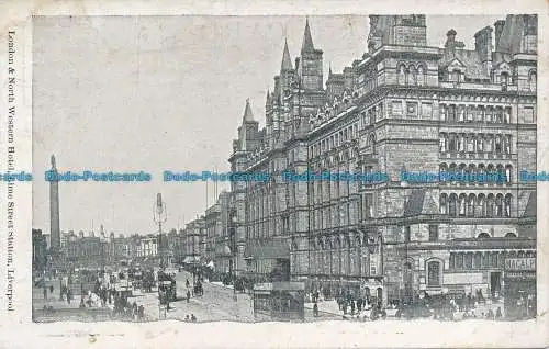 R048260 London and North Western Hotel. Lime Street Station. Liverpool