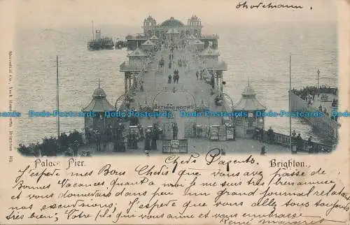 R048845 Palace Pier. Brighton. 1902