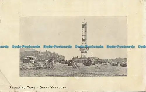 R048852 Drehturm. Tolles Yarmouth. Allens Bazaar. 1910