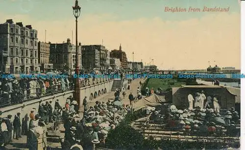 R048366 Brighton vom Bandstand. Valentinstag