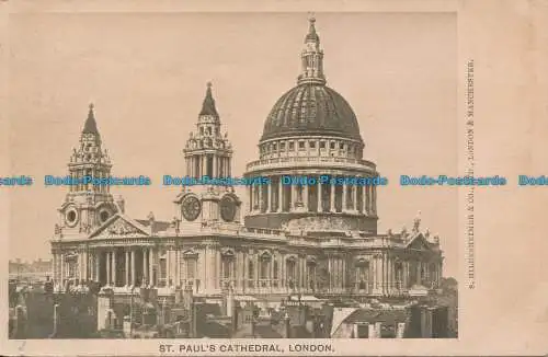 R048947 St. Pauls Kathedrale. London. Hildesheimer. 1912