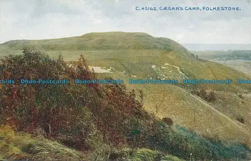 R048967 Caesars Camp. Folkestone. Photochrom. Celesque