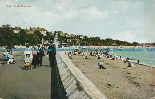 R048979 Meerfront. Exmouth. A. Markierungen. 1912