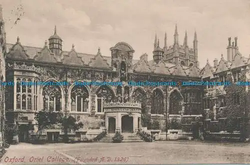 R048984 Oxford. Oriel College. Frith. 1909