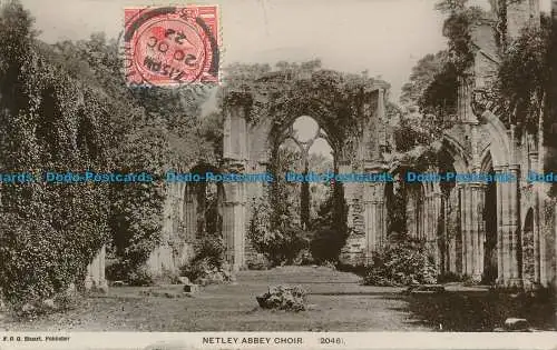 R048551 Netley Abbey Choir. F.G.O. Stuart. Nr. 2046. 1922