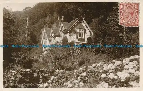 R048554 Flitterwochen Ferienhaus. Shanklin China. I.O.W. Pikes Lokale Ansicht. RP. 1927