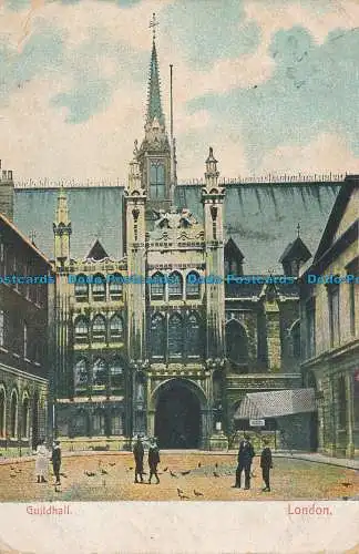 R049108 Gildenhalle. London. 1906