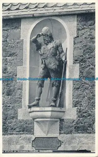 R048576 Statue von Robinson Crusoe. Weiß. Das Beste von allem