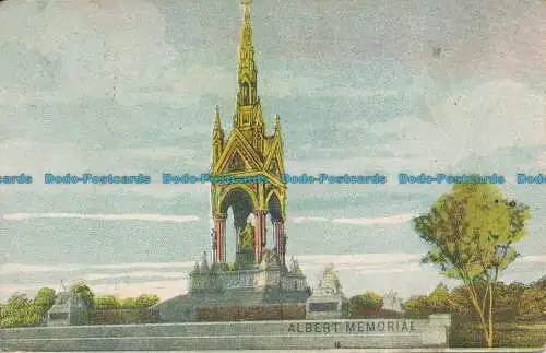 R048609 Albert Memorial. 1908