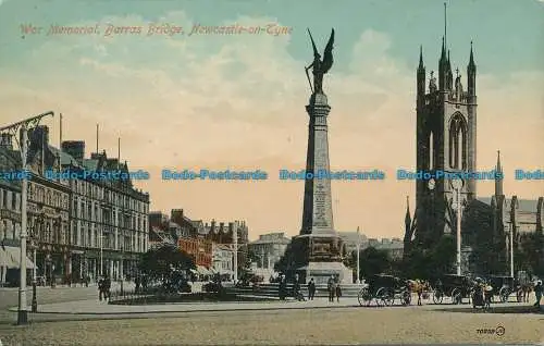 R049204 War Memorial Barras Brücke. Newcastle auf Tyne