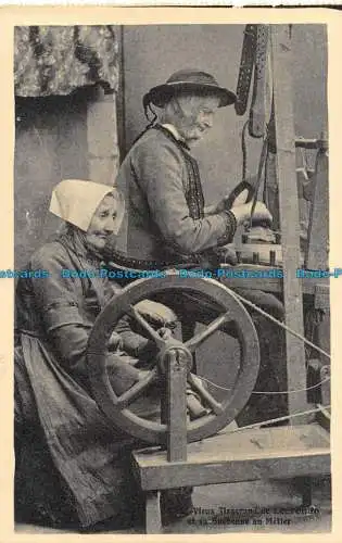 R060005 Alt. Weber von Locronan und seine Guebenne au Metier