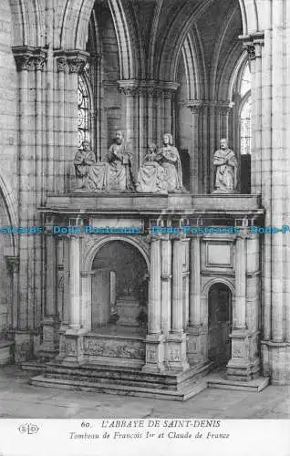 R060026 L Abtei Saint Denis. Grab von Franz I. und Claude de France. Nein