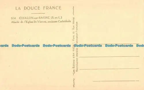 R060055 Chalon sur Saone. Apsis der Alten Kathedrale St. Vincent. Yv
