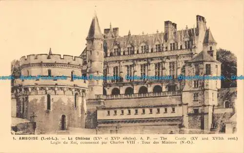 R060172 Amboise. Das Schloss. R. Absatz