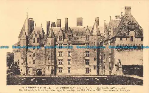 R060177 Langeais. Das Schloss. R. Absatz. Nr. 27