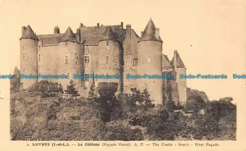 R060182 Luynes. Das Schloss. R. Absatz. Nr. 2