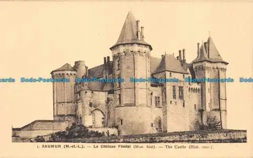 R060183 Saumur. Das Feudalschloss. R. Absatz. Nr. 1