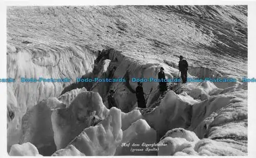 R060193 Auf dem Eigergletscher. Großer Spalt. G. Stahli