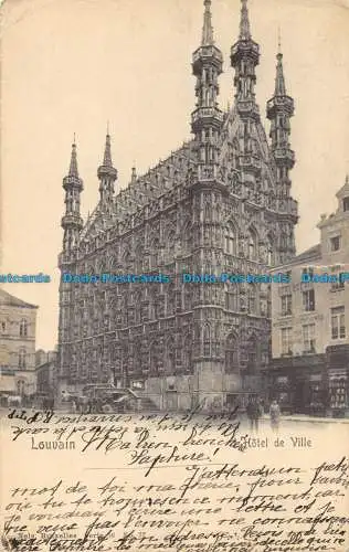 R060550 Leuven. Rathaus. Nels. B. Hopkins