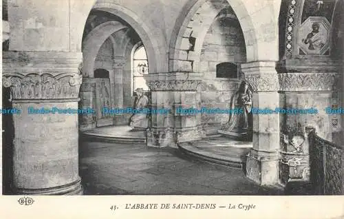 R060233 L Abtei Saint Denis. Die Krypta. Nr. 43