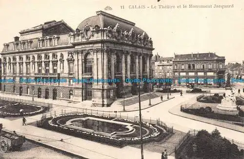 R060246 Calais. Das Theater und das Jacquarddenkmal. Nr. 11