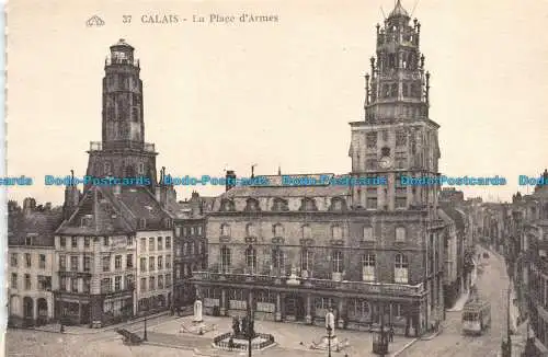 R060247 Calais. La Place d Armes. Nr. 37