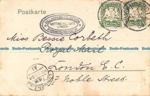 R060579 Nürnberg. Lug ins Land. Kaiserstallung und Funfeckiger Turm. 1904. B.Ich habe