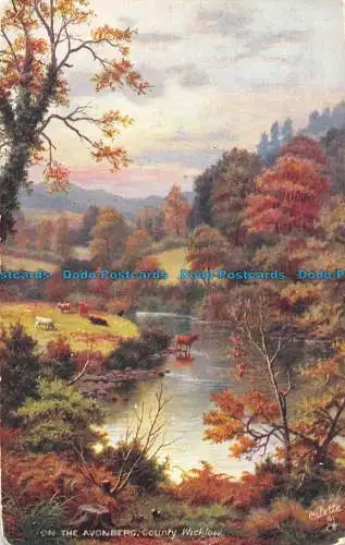 R061155 Auf der Avonberg County Wicklow. Tuck. Öle. 1907