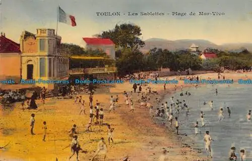 R060638 Toulon. Die Sessel. Strand von Mar Vivo. Laugier. B. Hopkins