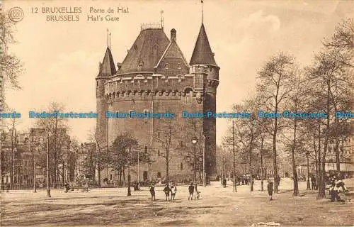 R060340 Brüssel. Hals Gate. Albert. Nr. 12