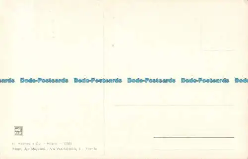 R061193 Postkarte. Florenz. R. Markusmuseum. l Anzeige. G. Modiano