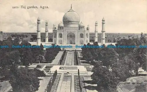 R060668 Taj Garden. Agra. H.A. Mirza. Nr. 18079. B. Hopkins