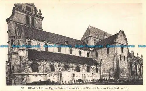 R060386 Beauvais. Kirche Saint Etienne. Südküste. LL. Nr. 93