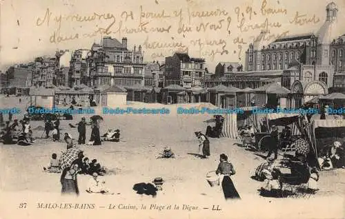 R060749 Malo les Bains. Das Casino La Plage et la Digue. LL. Nr. 37