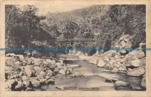 R060771 Darjeeling. Badalam Brücke. D. Makropolo. B. Hopkins