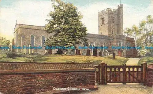 R061876 Cobham Church. Kent. Thornton Bros. 1905