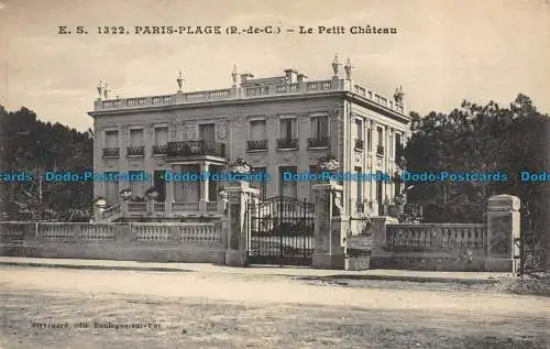 R060785 Paris Plage. Das kleine Schloss. Stevenard. Nr. 1322