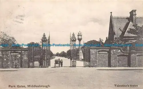 R061880 Parktore. Middlesbrough. Valentinstag. 1904