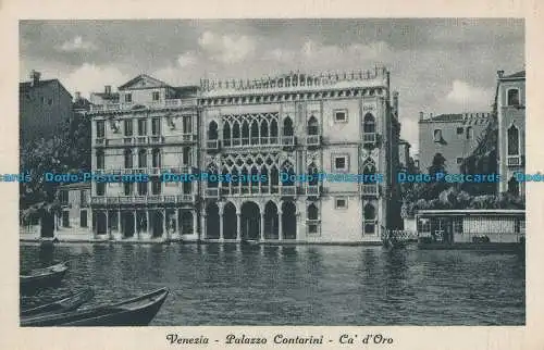 R061930 Venedig. Palazzo Contarini. Ca d Gold. A. Kroketten