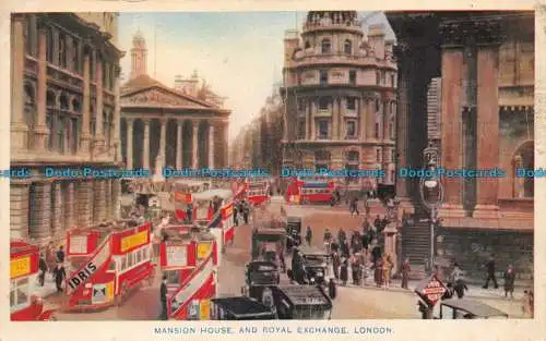 R061423 Herrenhaus und königliche Börse. London. 1929