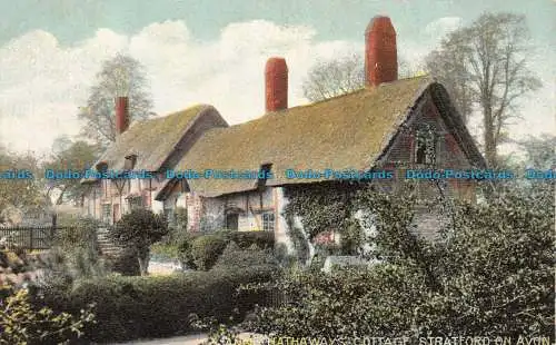 R061988 Anne Hathaways Cottage. Stratford auf Avon. Smith