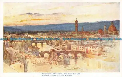 R061461 Florenz. Die Stadt von San Miniato. Ärzte