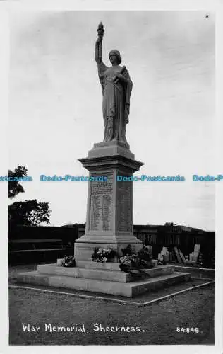 R062073 War Memorial Sheerness. Nr. 84845