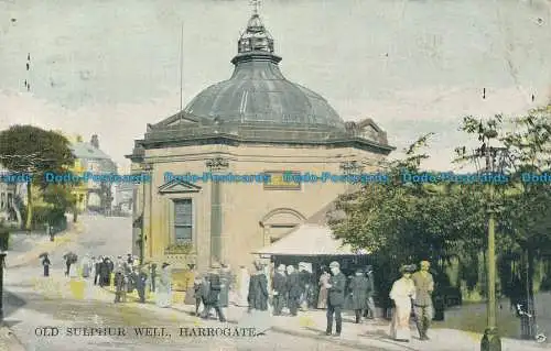 R060988 Alter Schwefelbrunnen. Harrogate. 1906