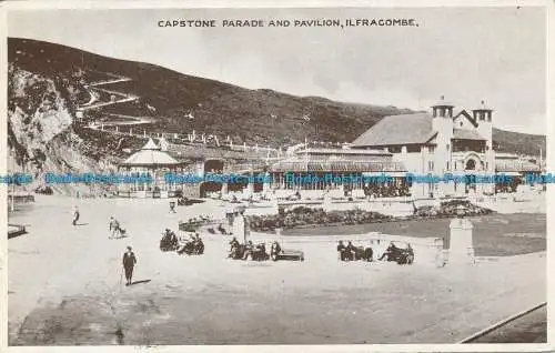 R062145 Schlusssteinparade und Pavillon. Ilfracombe. 1946