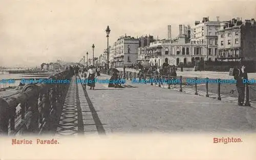 R062149 Marineparade. Brighton. Mezzotint