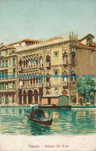 R062182 Venedig. Palazzo Ca d Gold. Gobbato